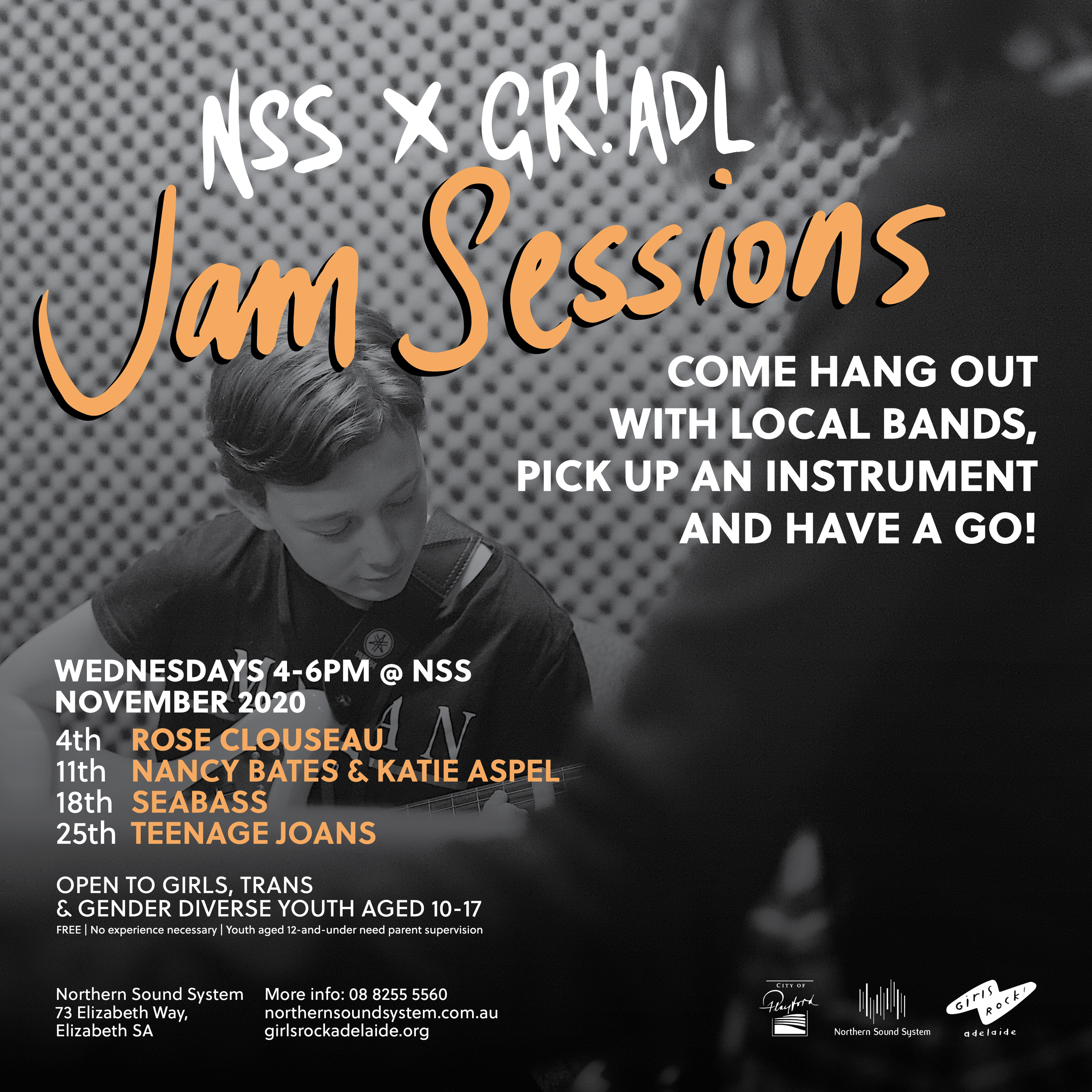NSS X GR Jam Sessions! - NOVEMBER 2020