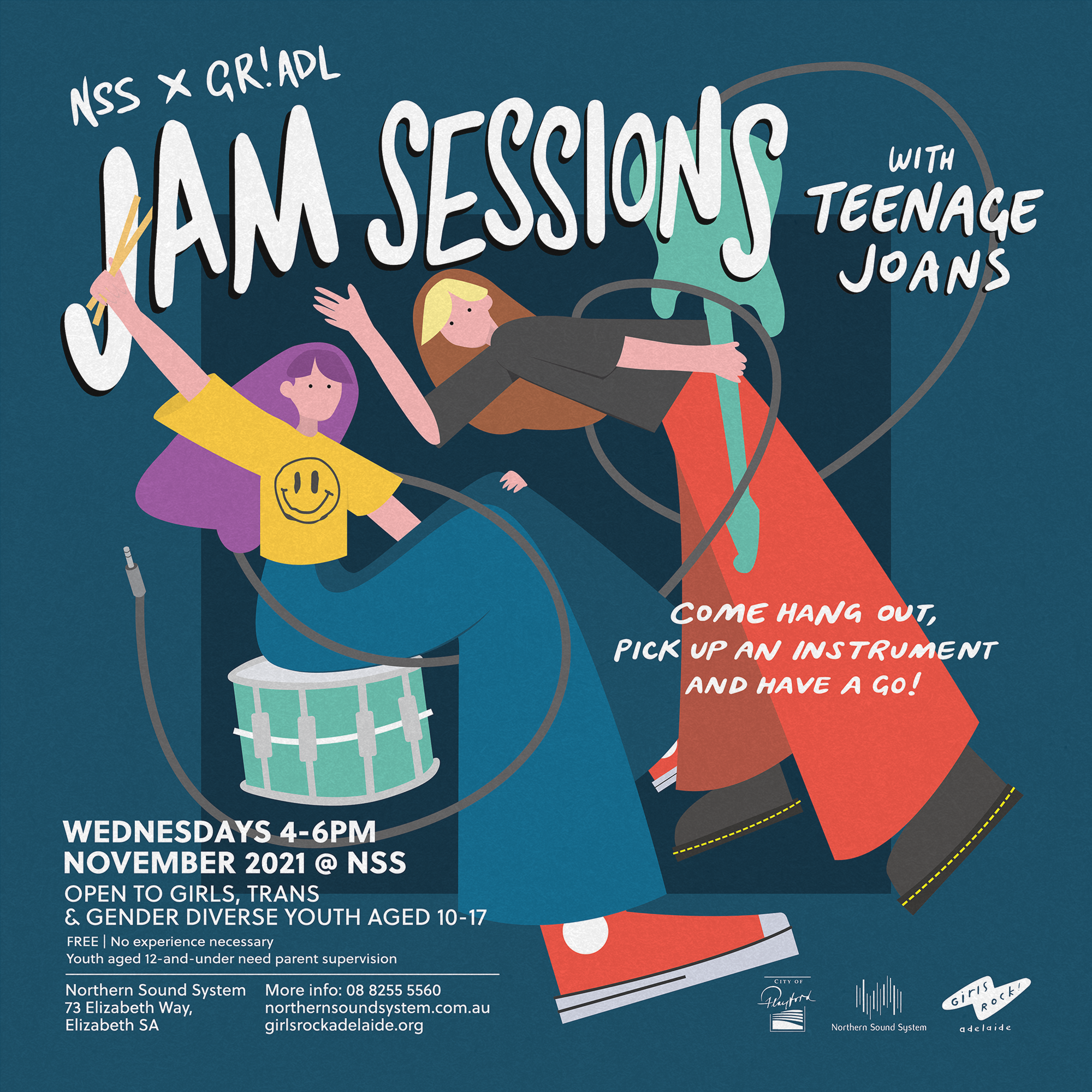 NSS x GR!ADL Jam Sessions are back! NOVEMBER 2021