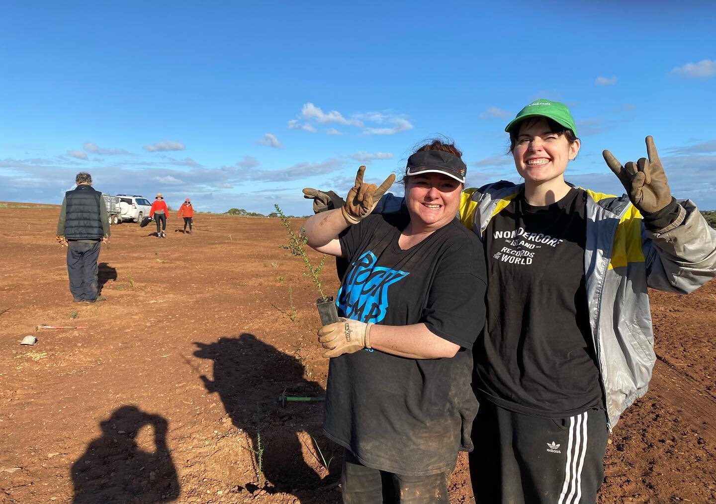 Thank you to the legends who came out to Frahns Farm today, and our friends at @bior_aus for the wholesomest time. Over 5000 trees have been planted already 😮
There are 5 more days of the planting festival to go, and it&rsquo;s never too late to sig