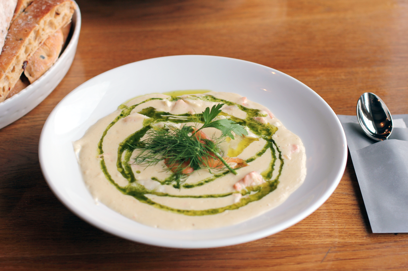 Kremet fiskesuppe