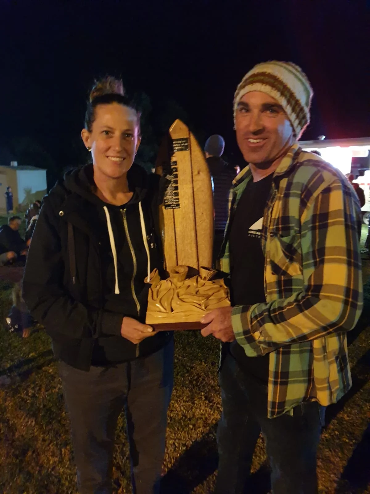 We had the honour of winning the Surfing SA Christine Cox Memorial Award for 2018. This award for the contribution for the work we have done for Surfing SA and the surfing community