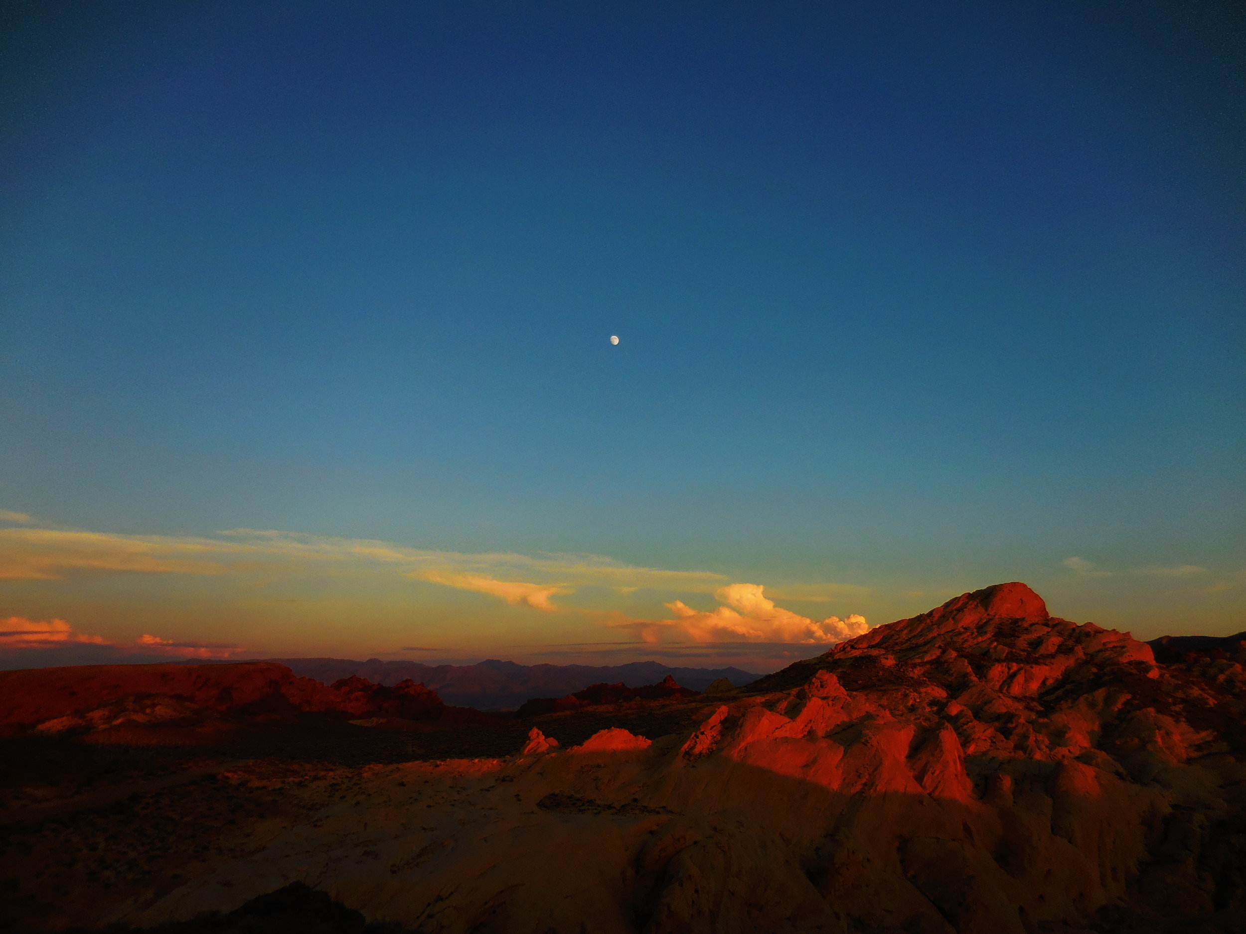 Valley of fire Sunset