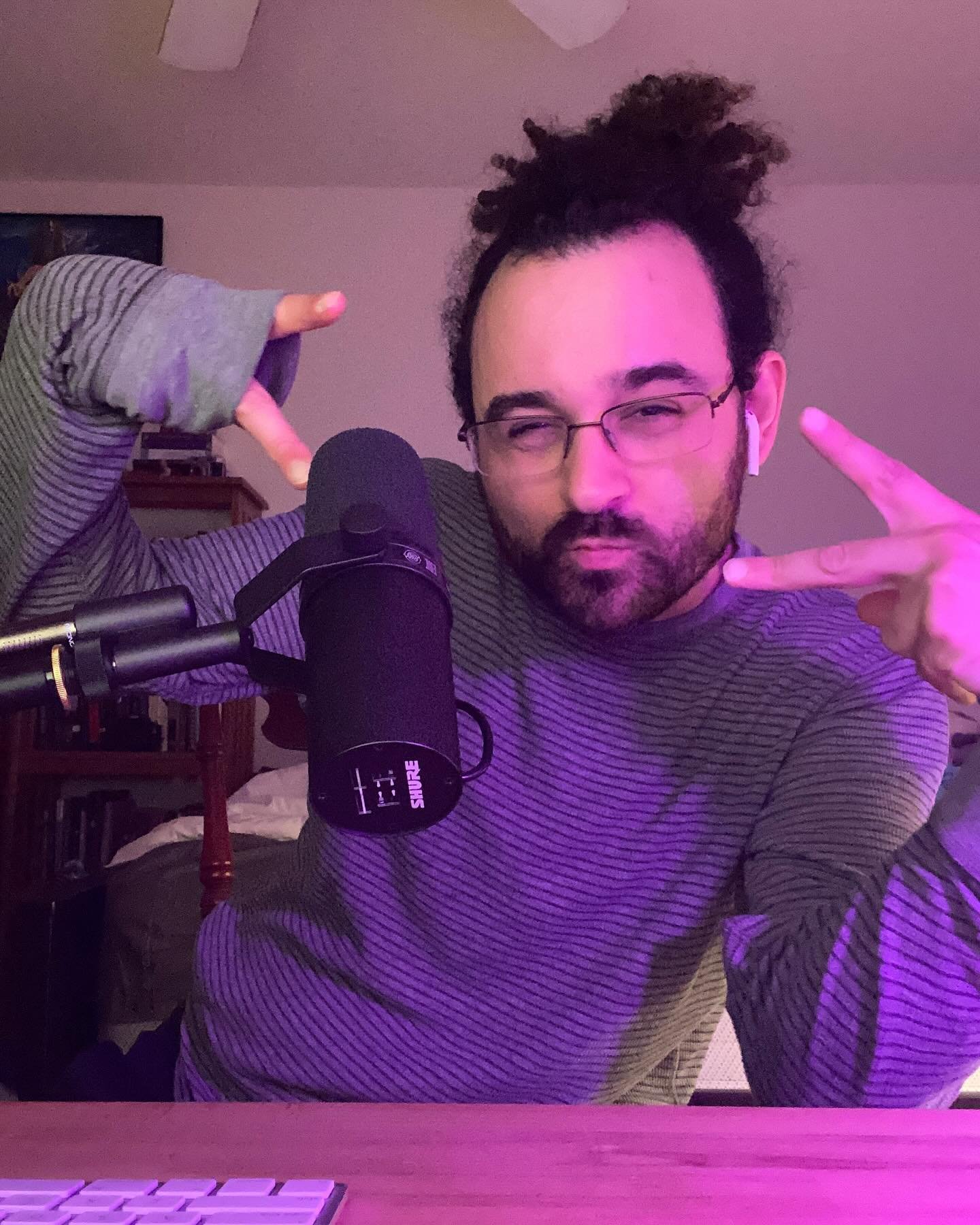 Just getting started 😎 🎙️