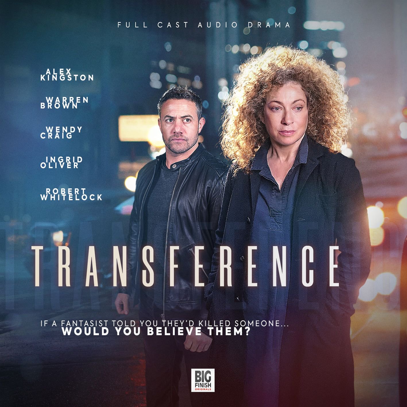 One Minute Brief of the Day: Create posters to promote the launch of the #Transference audio drama from @BigFinish