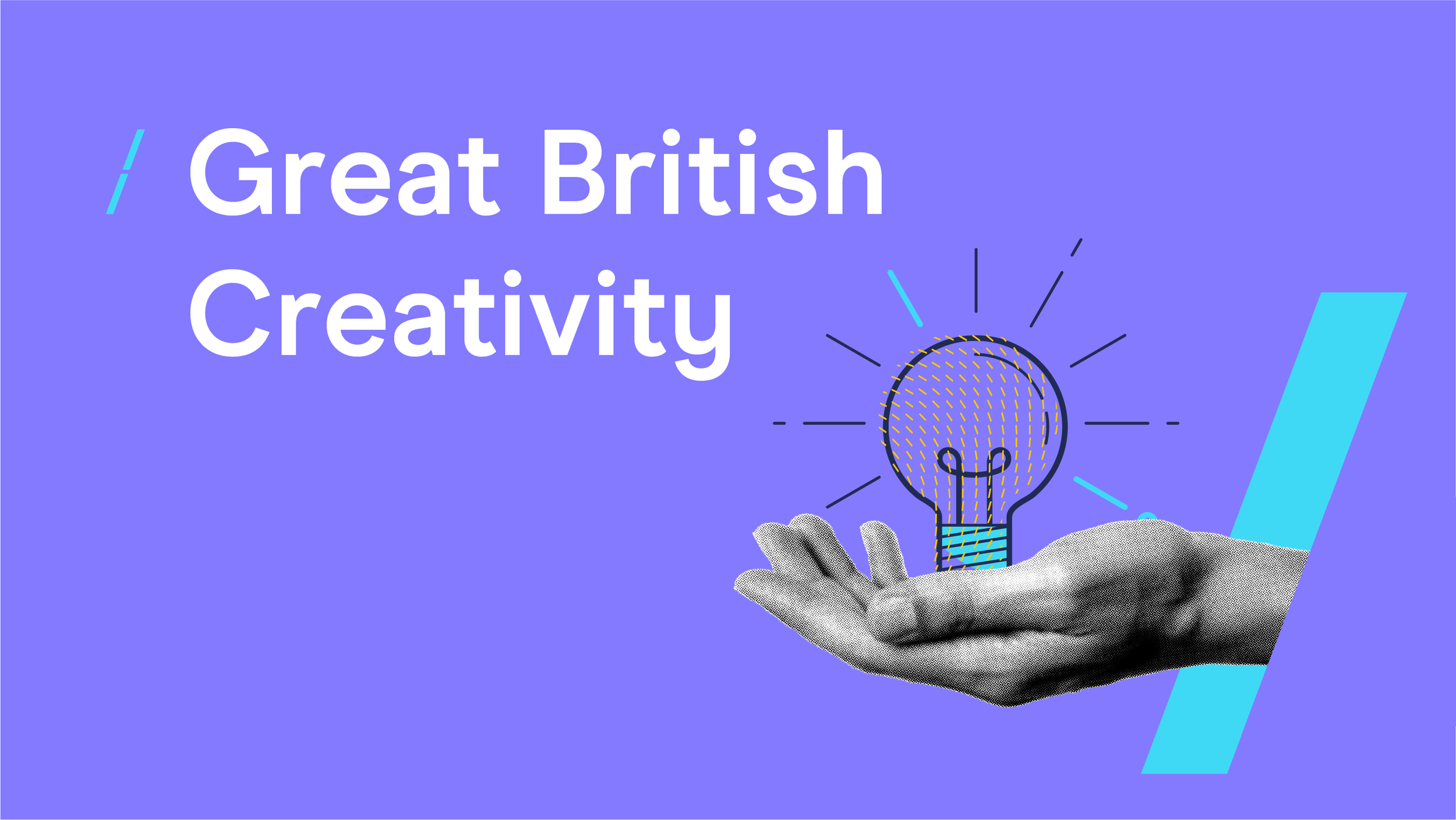 One Minute Brief of the Day: Create posters to promote Great British Creativity with @DMA_UK