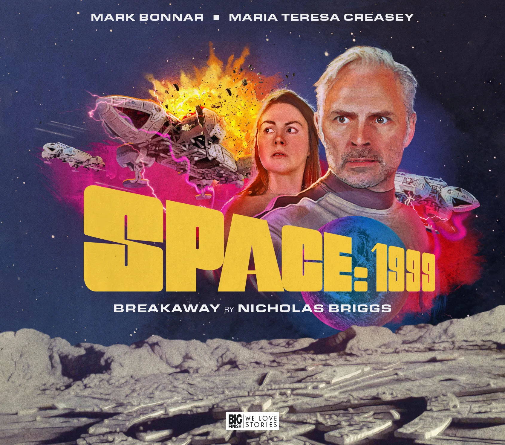 One Minute Brief of the Day: Create a campaign to promote the launch of #Space1999 - a reimagining of the 1970s Gerry Anderson TV series as a @BigFinish audio drama.