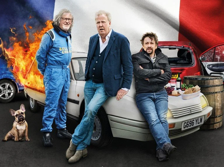 One Minute Brief of the Day:  Create posters to celebrate the launch of the new @TheGrandTour Special #CarnageATrois