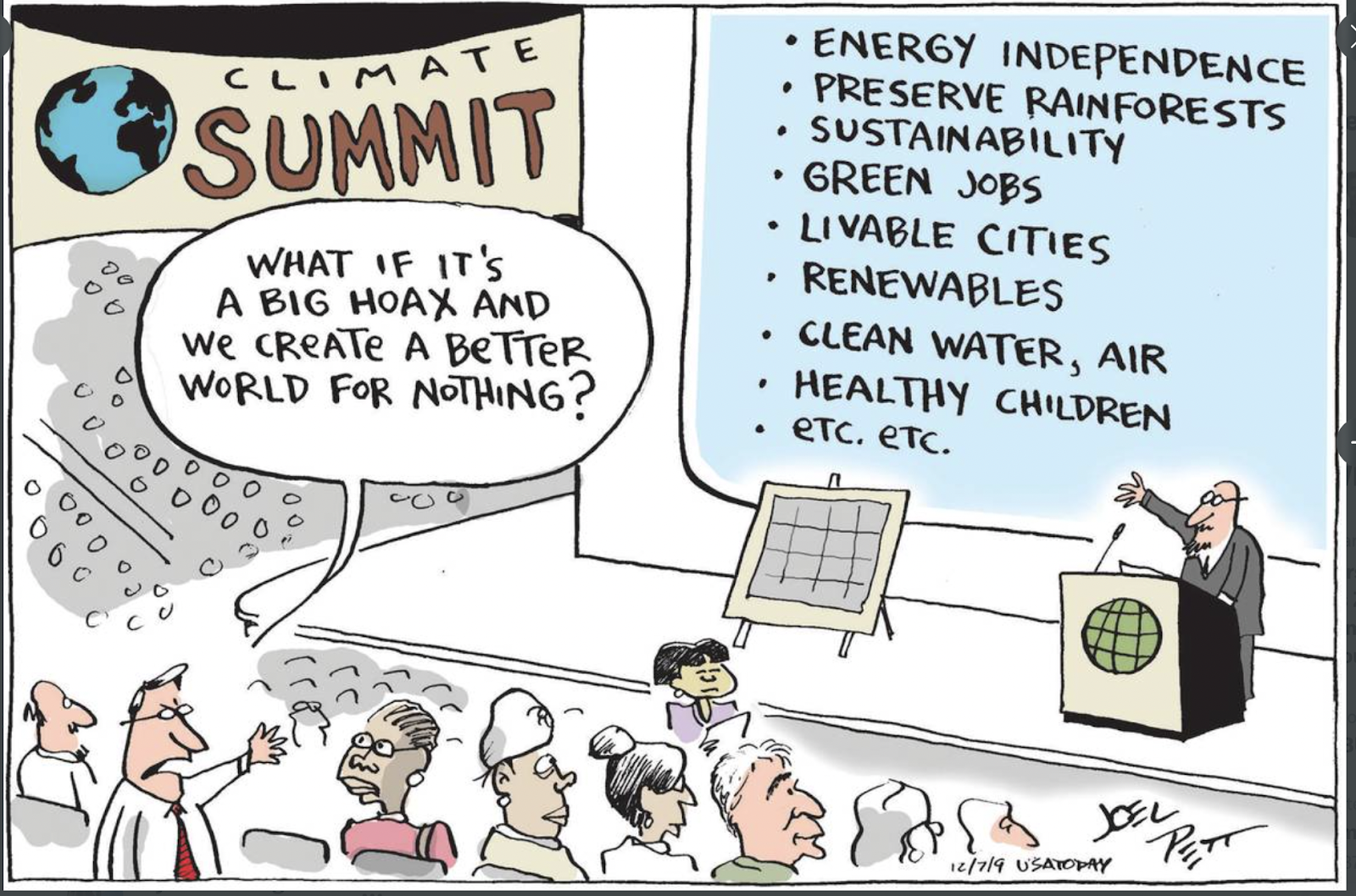 One Minute Brief of the Day:   Create memes and posters showing that the world leaders must #ActOnTheScience to avoid a scenario like the ‘Don’t Look Up’ film following the latest #IPCC report.