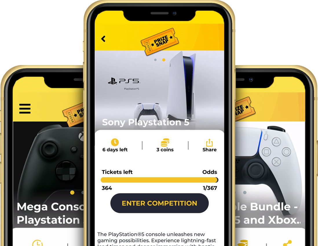 One Minute Brief of the Day:  Create posters to promote the launch of @PrizeSnap where you can #PlayForPrizes