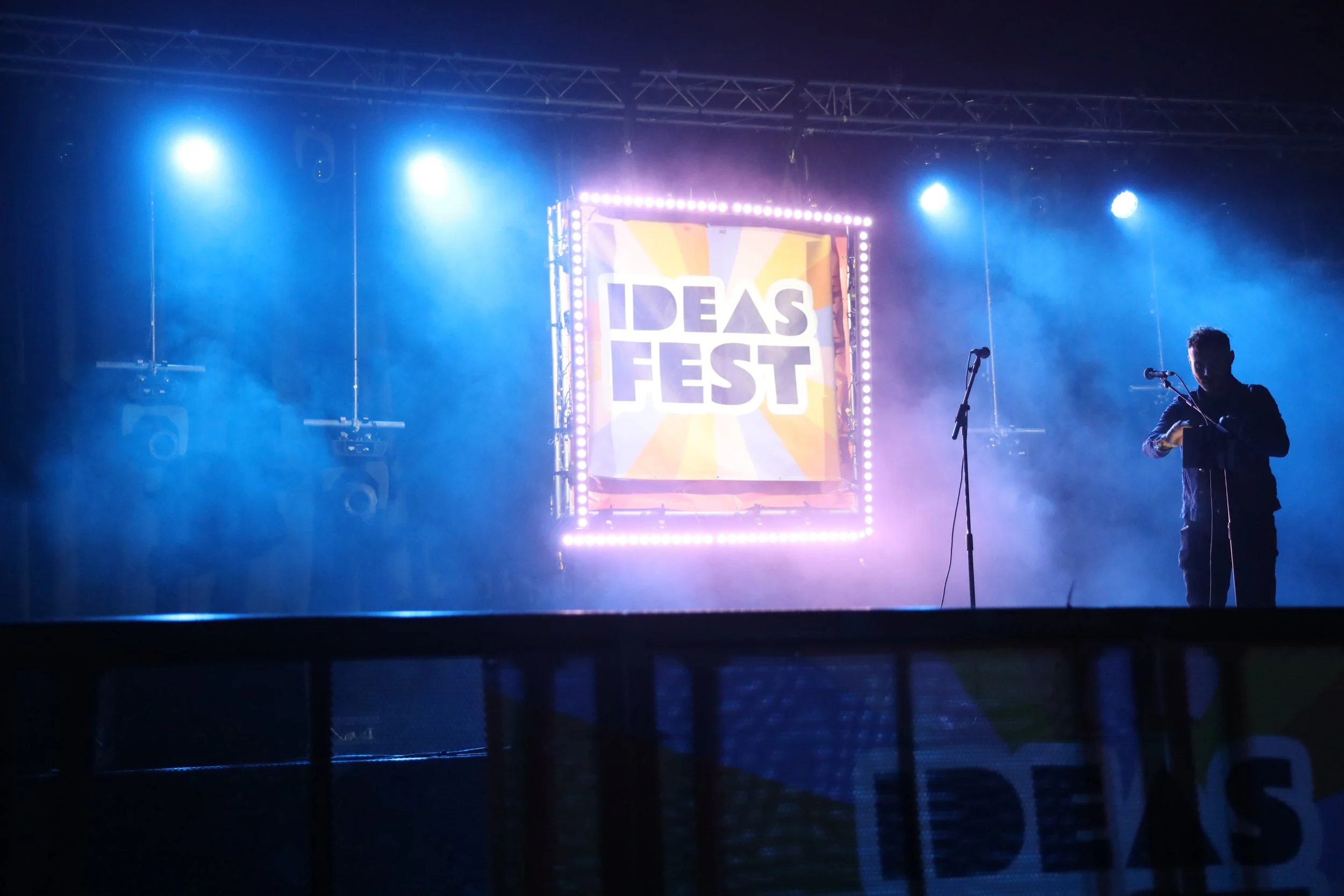 One Minute Brief of the Day:  Create posters that capture and promote the essence of #IdeasFest2024 as the Glastonbury of the business world blending the spirit of a festival with business.
