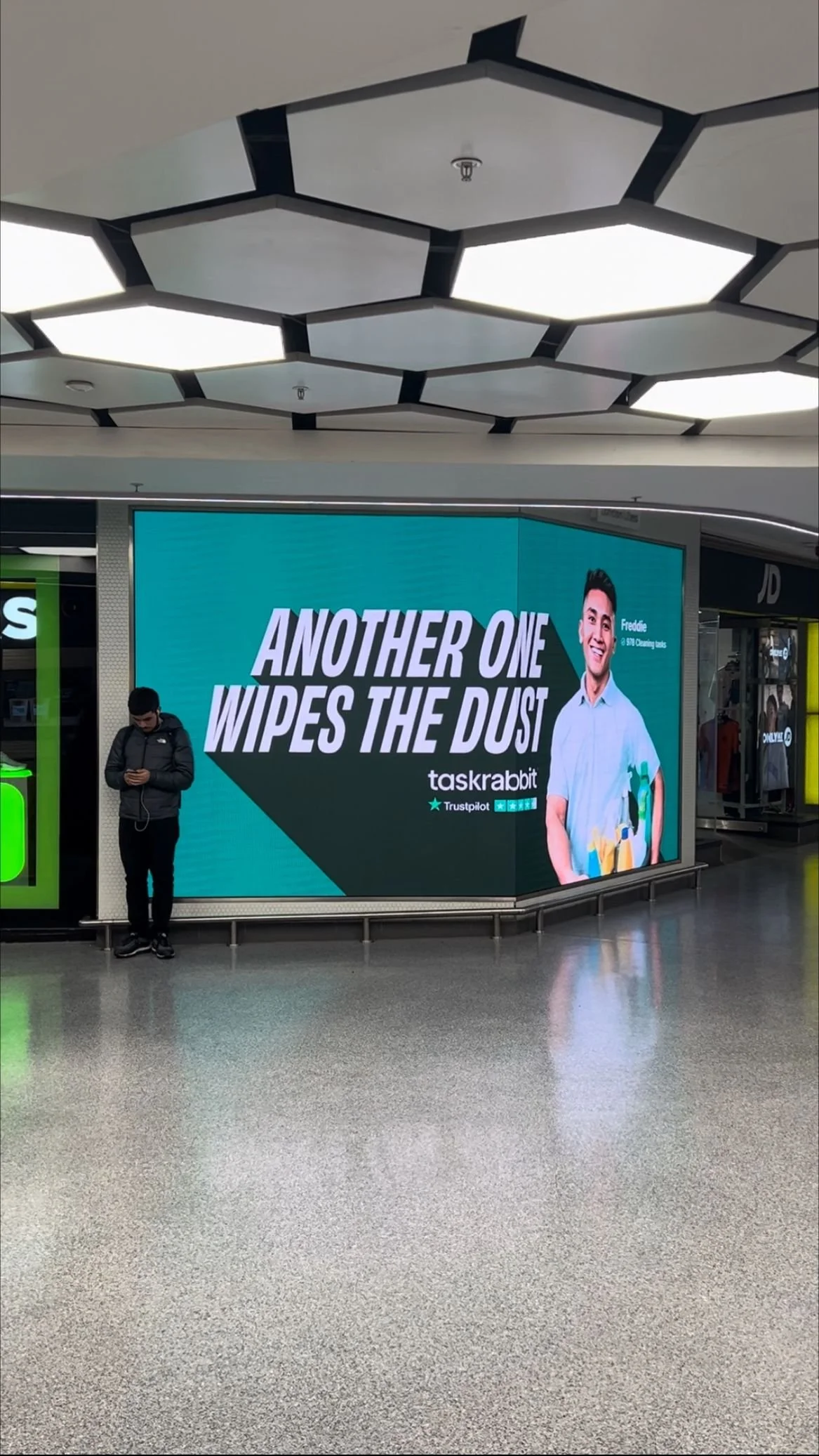 One Minute Brief of the Day: Create posters that bring to life famous song lyrics to promote the home service categories available on the @Taskrabbit platform.