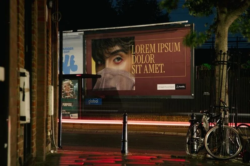 One Minute Brief of the Day:  Create billboard-style posters for brands featuring deliberate hilarious mistakes, where the only positive is that #AtLeastItsOnBrand!! 