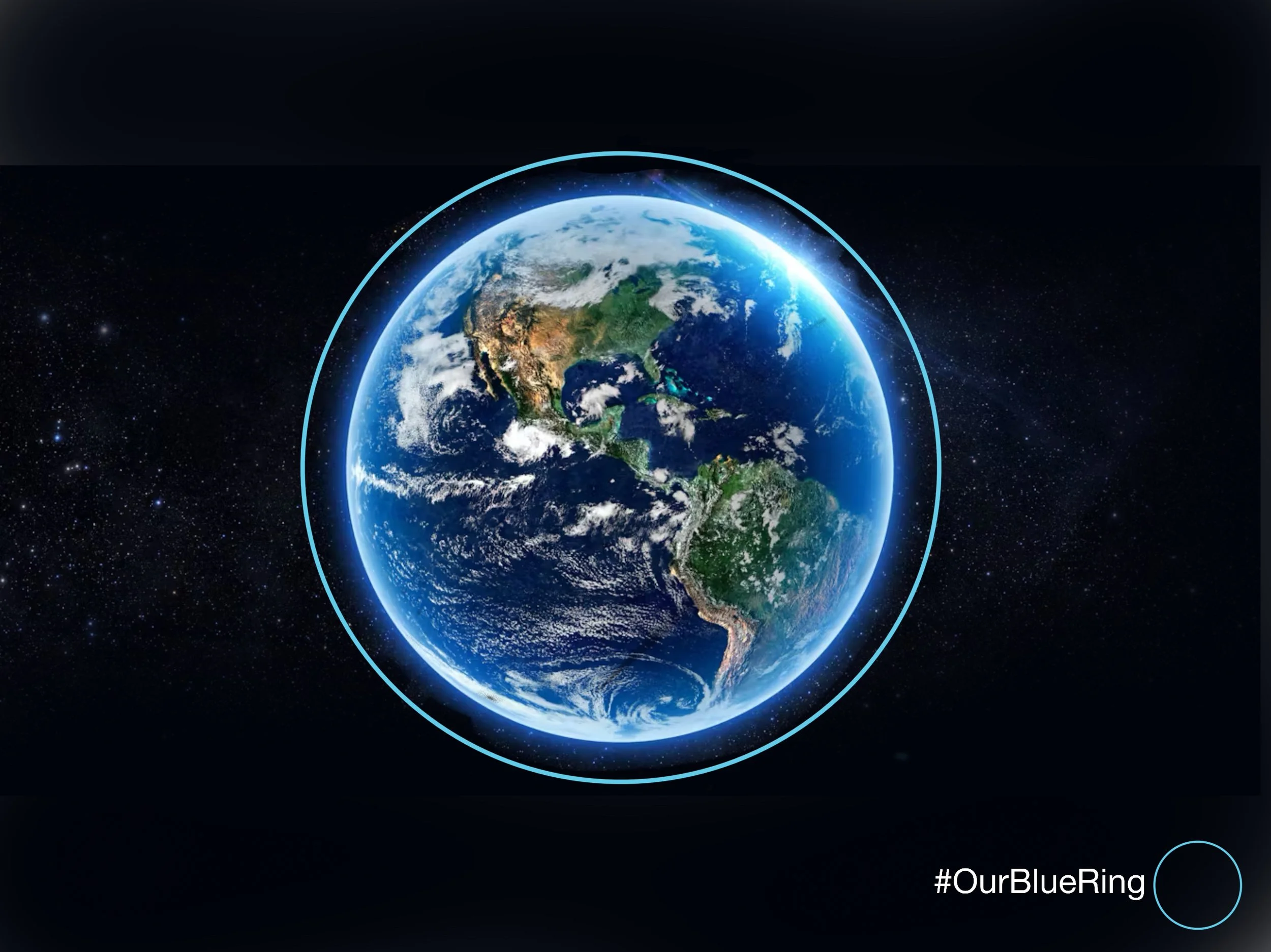 One Minute Brief of the Day: Create impactful posters using #OurBlueRing within your designs to symbolise how our climate protects nature and nurtures all that we care about.