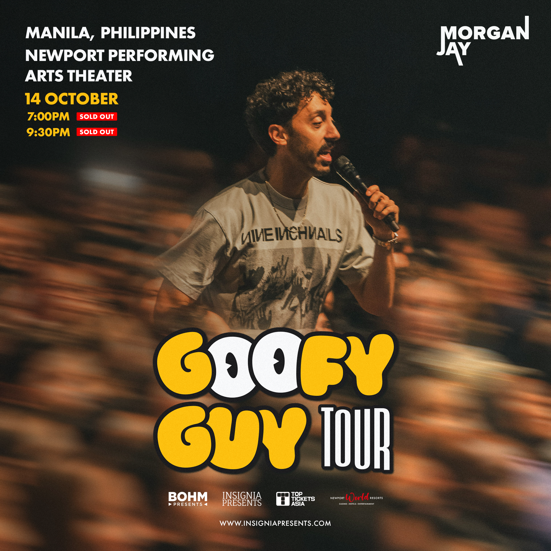 Morgan Jay: Goofy Guy Tour in Manila