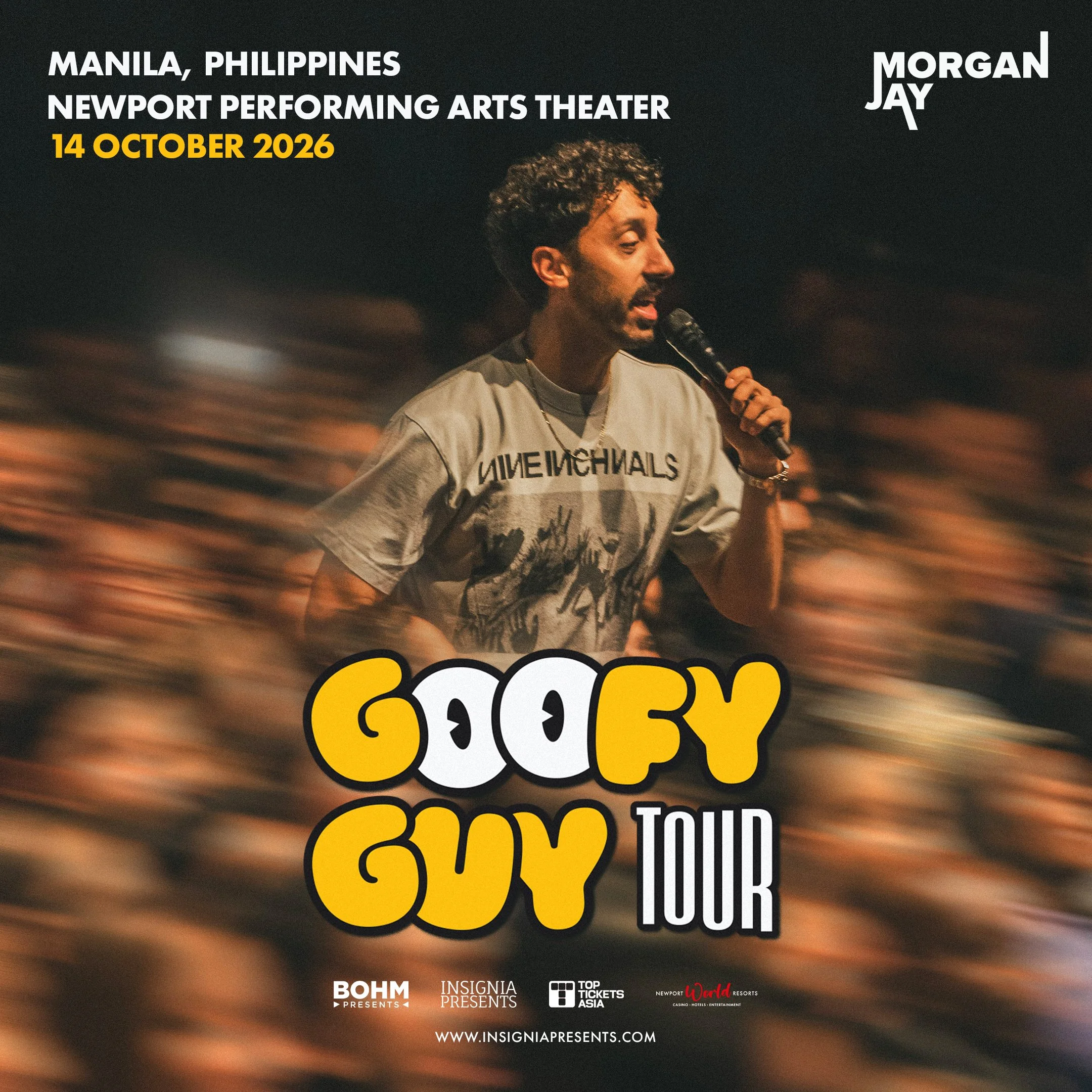 Morgan Jay: Goofy Guy Tour in Manila