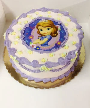 Princess Sophia, paired with white chocolate and lime mousse. Mmmm :-)