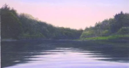 Late Afternoon Reflection, (Housatonic)