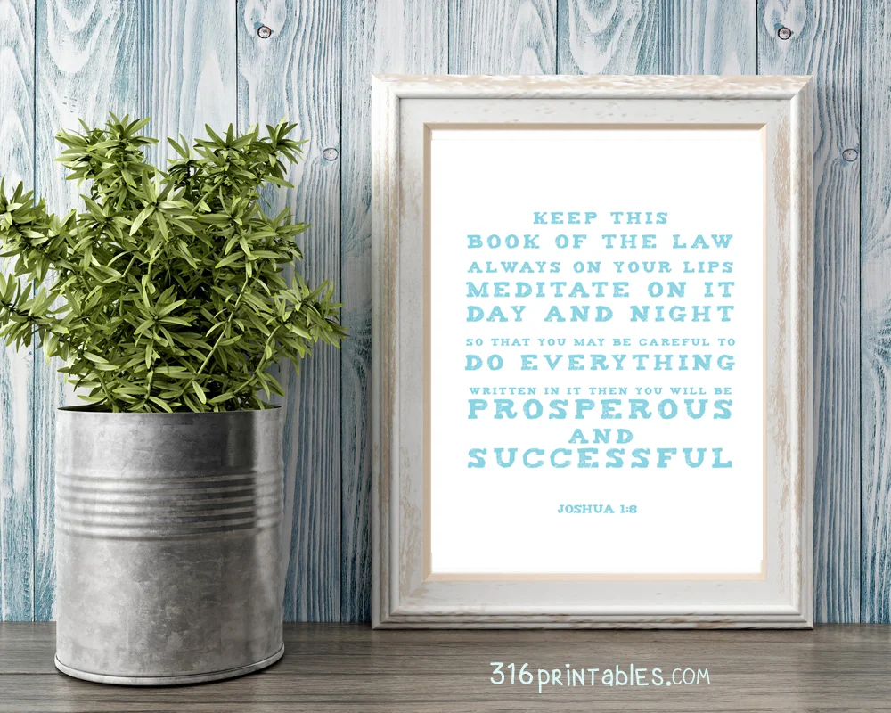 Joshua 1:8