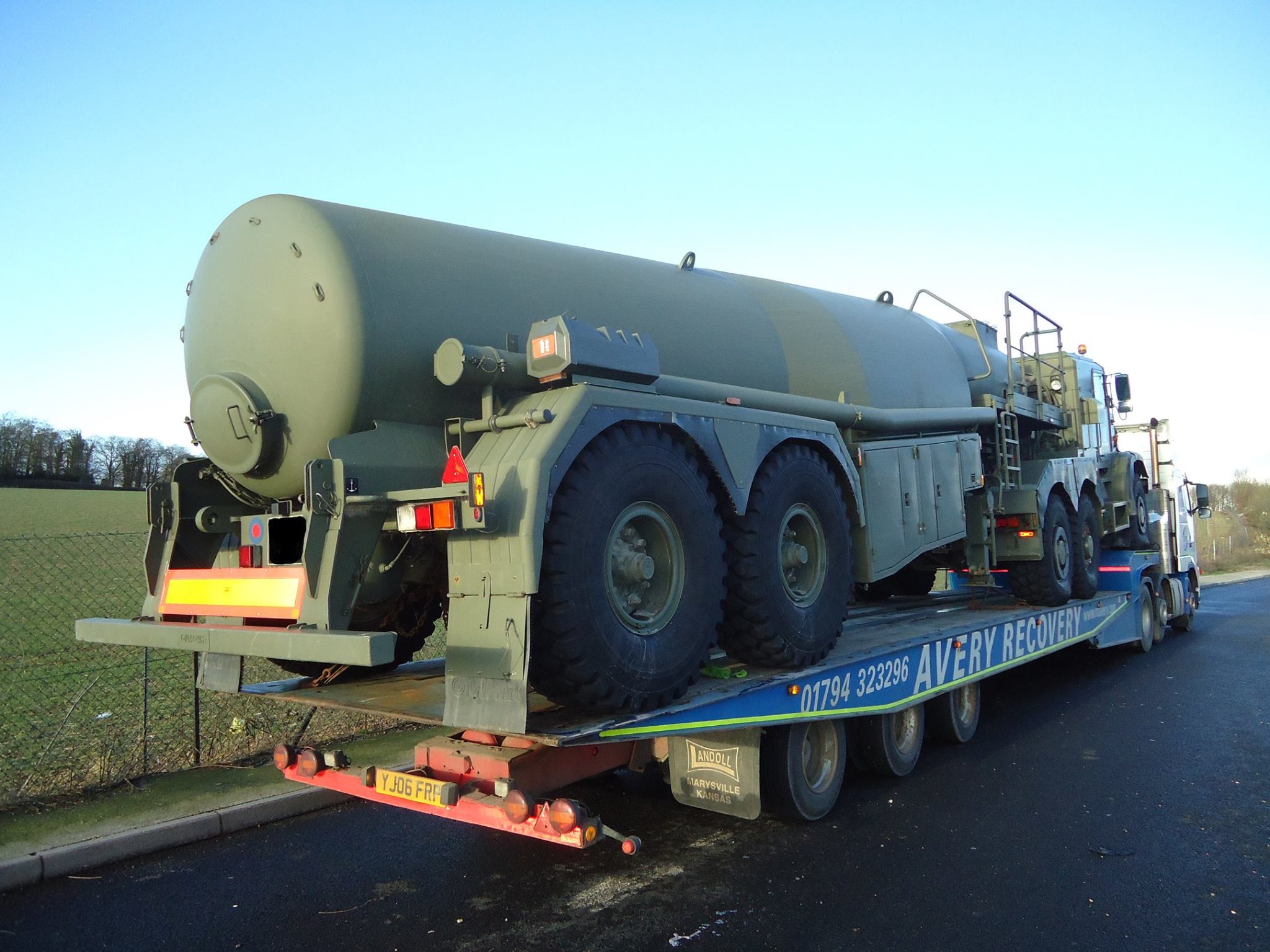 Hazardous goods. Handled.