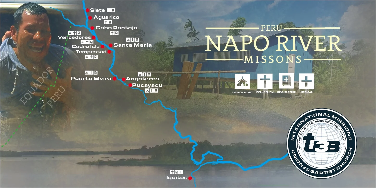 This map represents Union #3 Baptist Church Mission Team’s progress over the last 8 years.