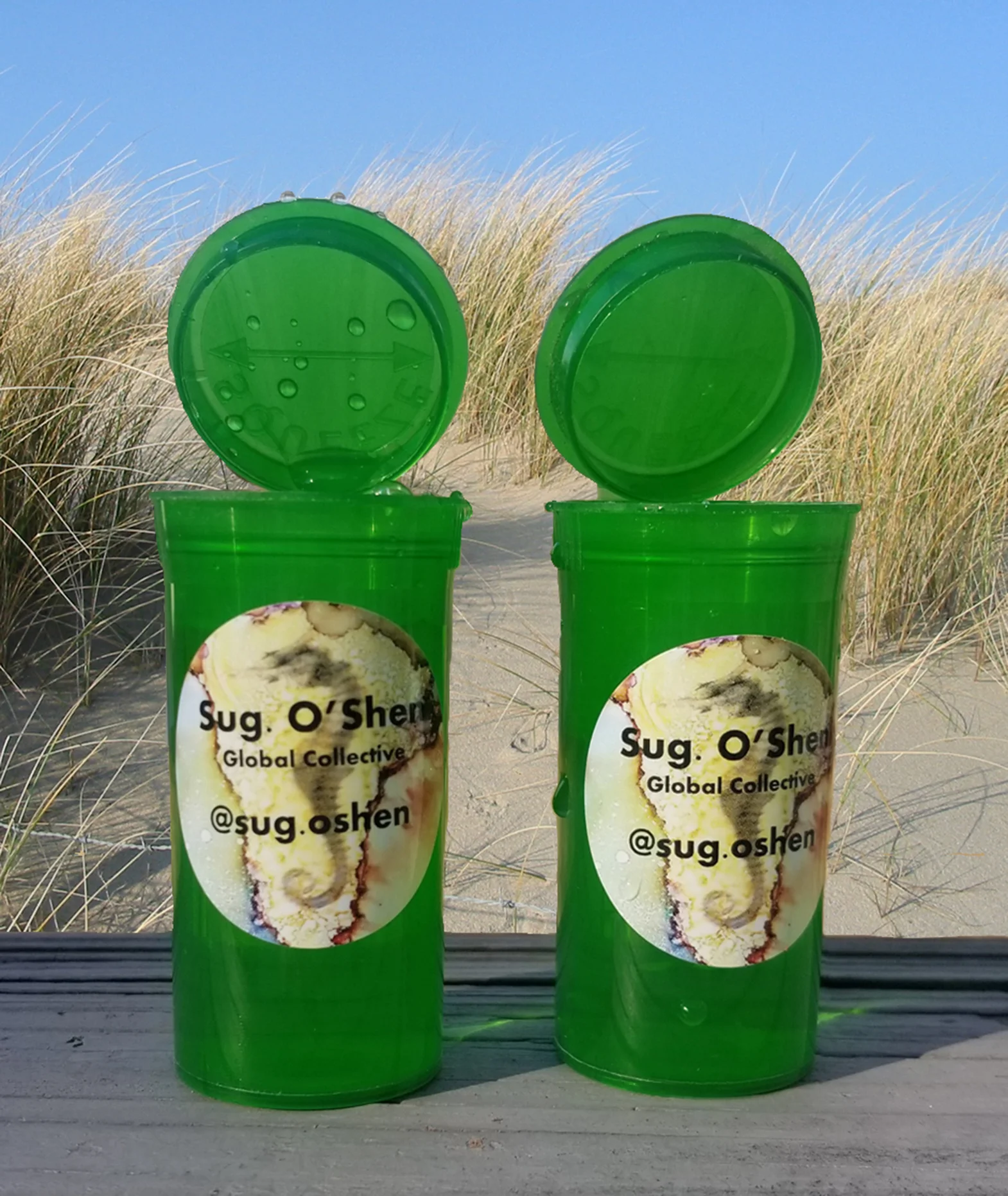Request a vial. Actual USPS approved vial you will receive to collect water from your special place.