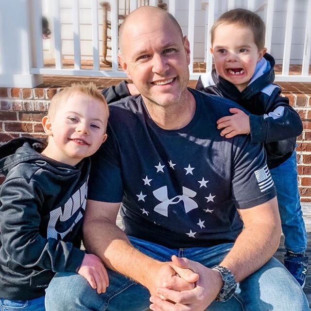 Jim can be a bit camera shy so here&rsquo;s a little fun fact that you might not know... Colt and Nic are 100% &ldquo;Daddy&rsquo;s boys&rdquo;. .

Every night before bed Colt asks if dad gets to stay home in the morning (followed by his breakfast re