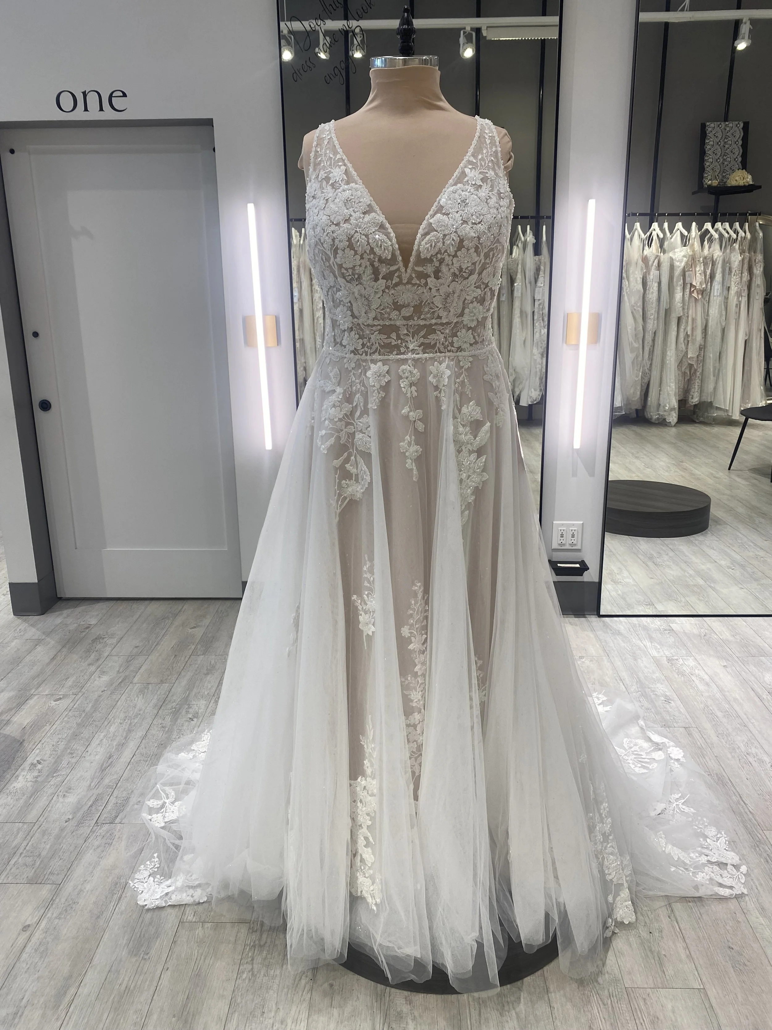 Arianna Runway — W Bridals Wedding Dresses Saskatoon