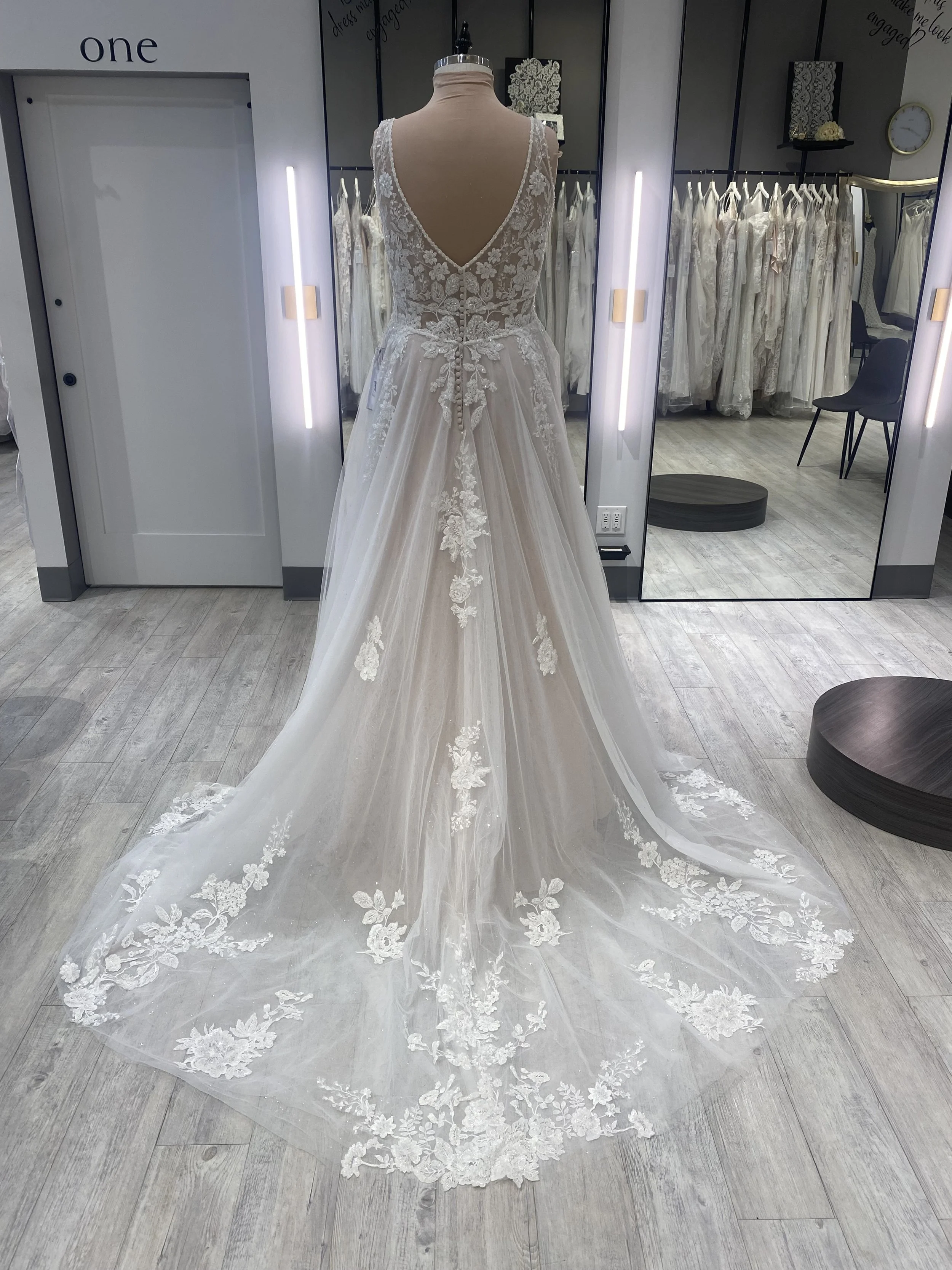Arianna Runway — W Bridals Wedding Dresses Saskatoon