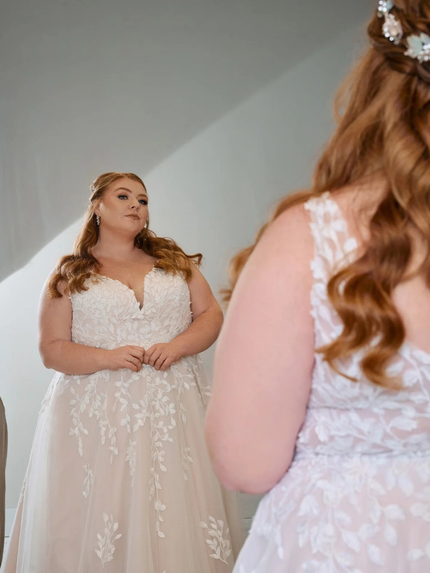 All you need is love&hellip; and also maybe a really good dress 💍 ✨ 

Photographer: @maslova_ulya 
Hair: @goldenhour.hairstudio.yxe - Brianne &amp; Lexie
MUA: @belleislebeautyco 
Model: our very own consultant, Raff 🫶 

#WBridals #YXE #WeddingDress
