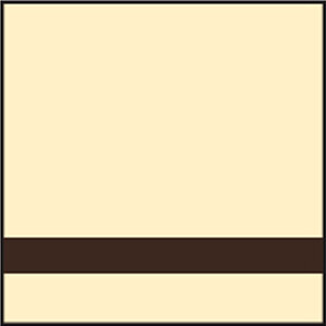 Ivory / Dark Brown