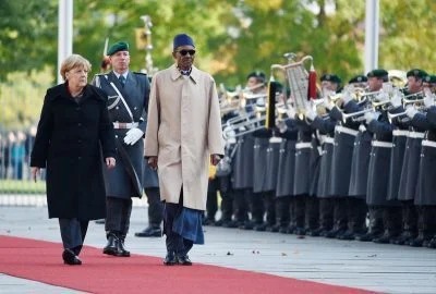 Mohammadu Buhari in Germany in 2016
