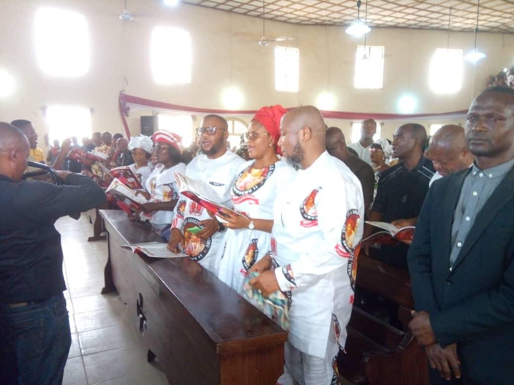 Traditional Rulers Israel and Ugoeze Kanu's  Funeral Service