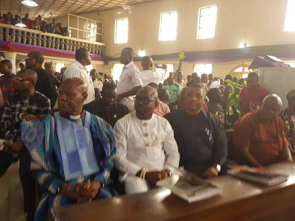 Traditional Rulers Israel and Ugoeze Kanu's  Funeral Service