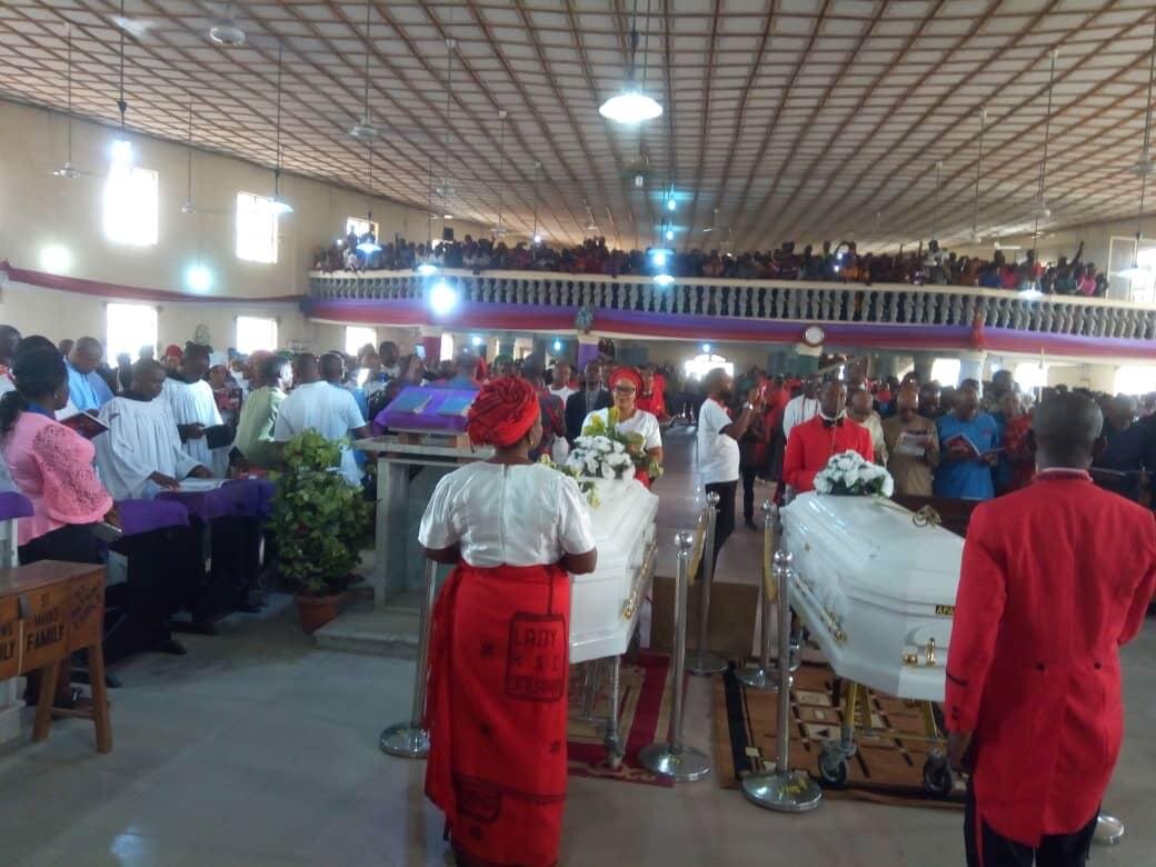 Traditional Rulers Israel and Ugoeze Kanu's  Funeral Service