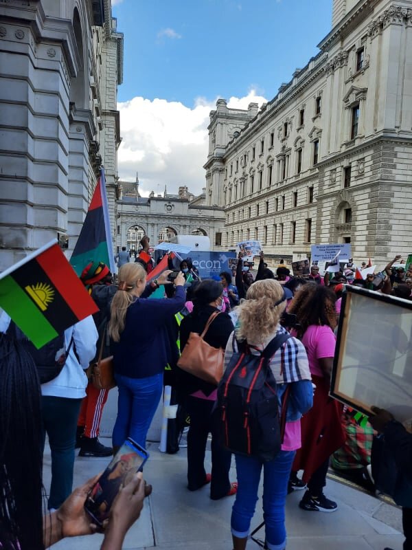 IPOB Women's Rally in London, UK