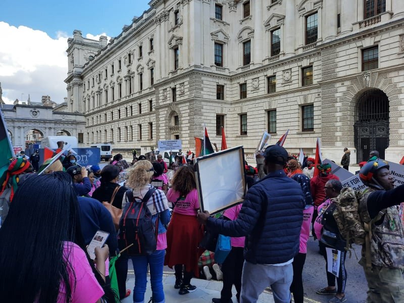 IPOB Women's Rally in London, UK