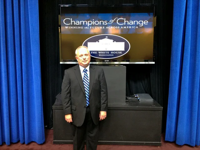 White House Campion of Change - On May 22nd, 2012, Bob Curry, combat veteran and founder of Dryhootch was honored as a Champion of Change by the White House for the ground-breaking work in “helping our veterans & their families who survived the war, survive the peace.” Bob’s blogs on veteran issues and addiction appear on the White House web site.