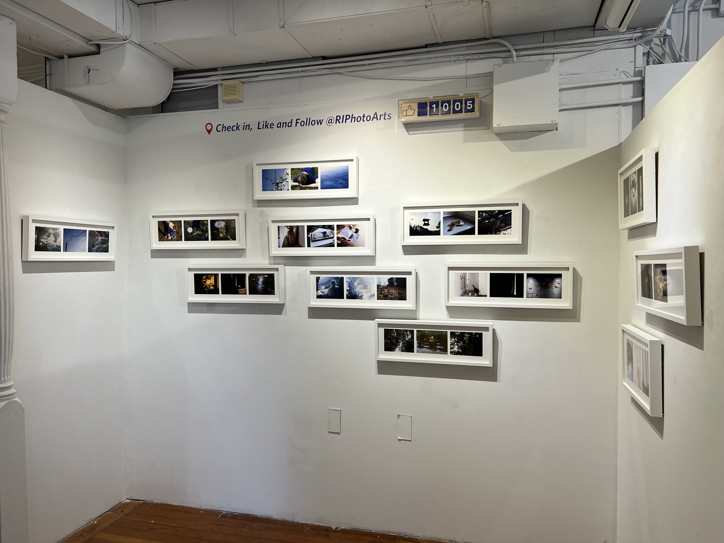  Installation view from Rhode Island Center for Photographic Arts. Photo by David DeMelim 