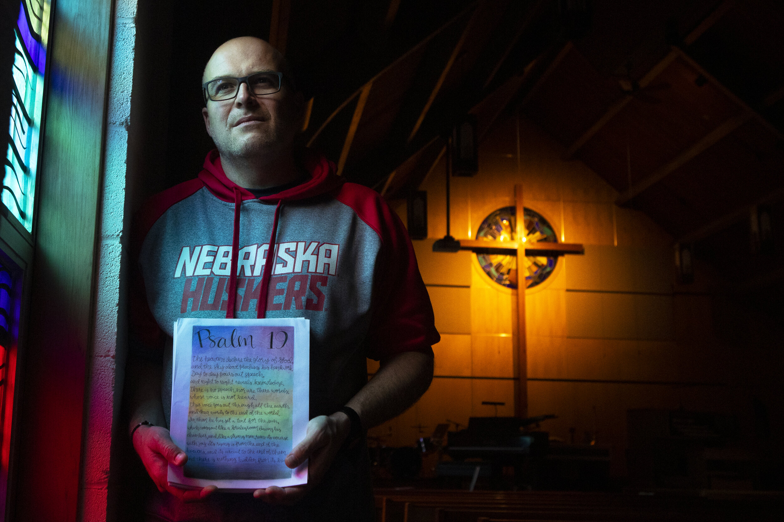  Reverend Thomas Dummermuth started a project in quarantine to put together a handwritten bible where people around Nebraska would write chapters of the bible by hand. Originally, he was inspired by a church in his home county of Switzerland who orig