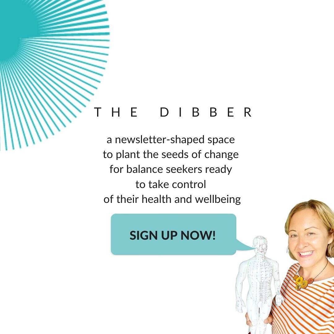 Welcome to my inner circle friends. Come and be part of this community.

Sign up for The Dibber.
A space to plant the seeds of change for better health and wellbeing. 

If you&rsquo;re quick you might still catch the late January edition&hellip;link 