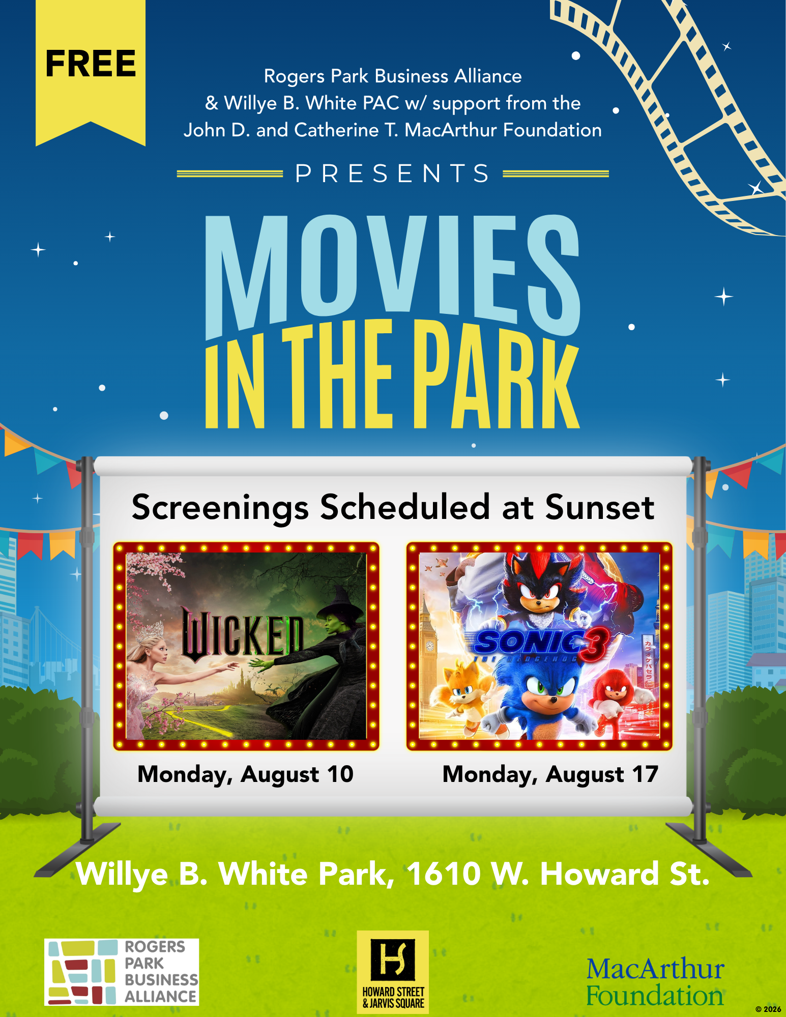 Movies in the Park - Sonic 3