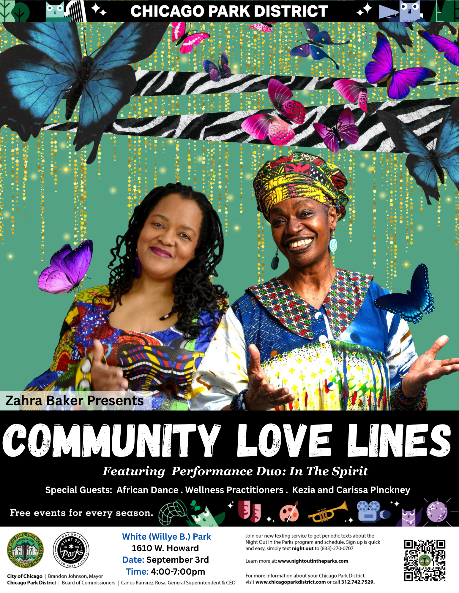 Community Lovelines at Willye B. White Park
