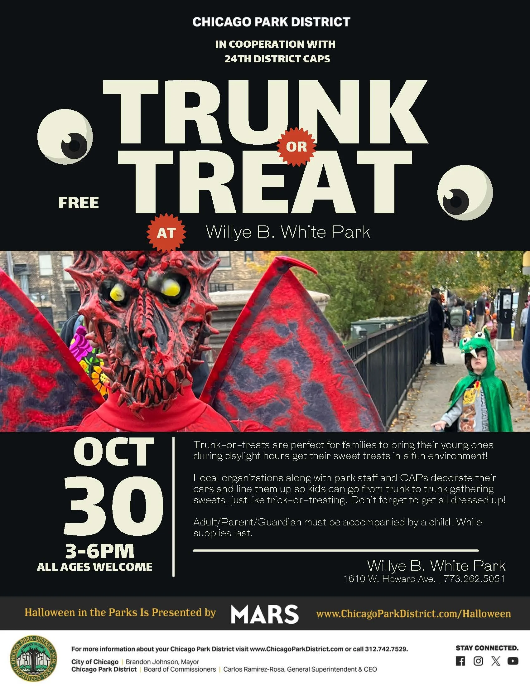 Trunk or Treat Halloween Celebration