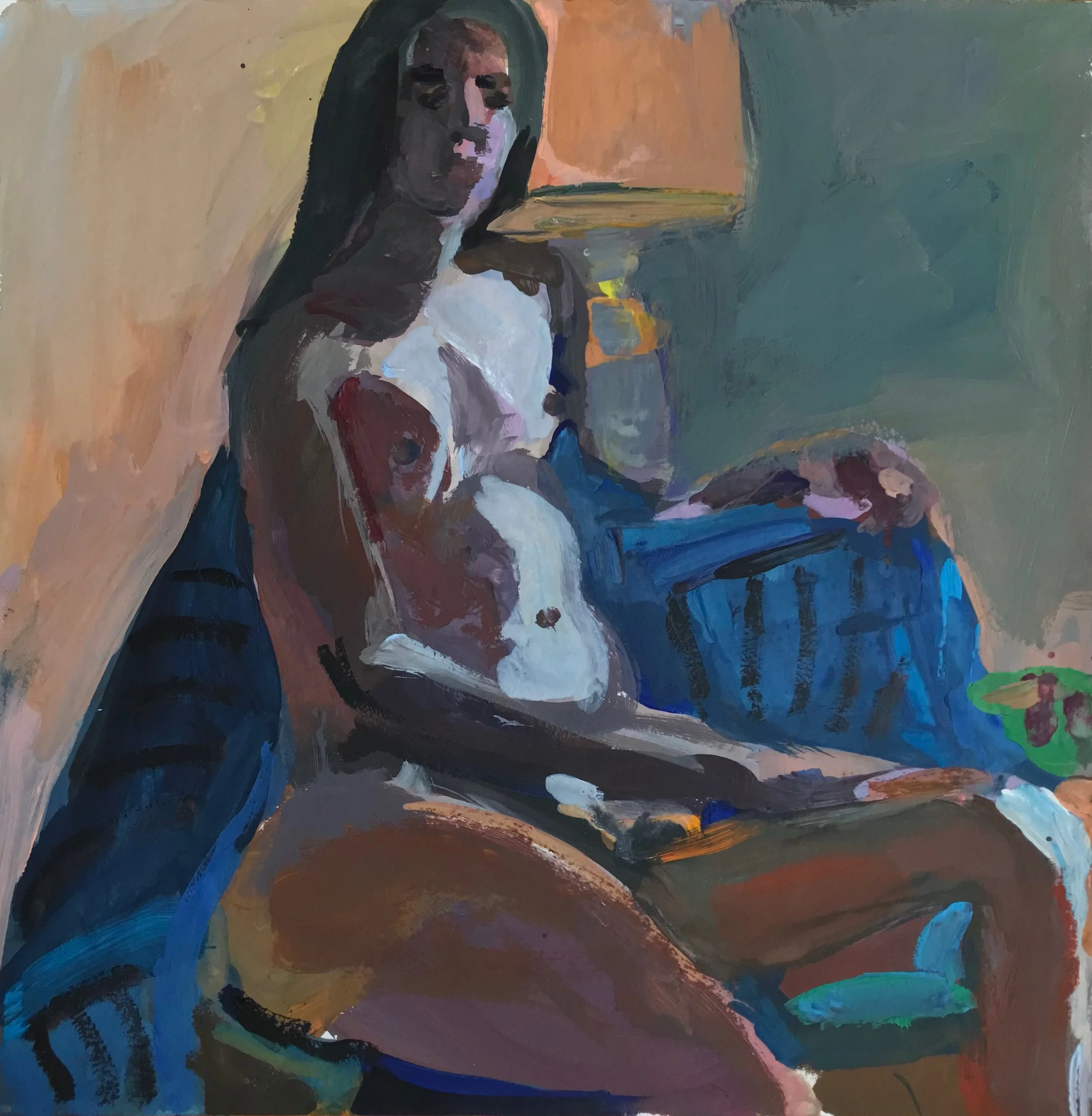 Blue Robe with Black Stripes.jpeg