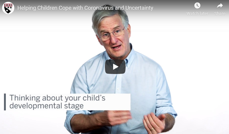 HGSE News: Helping Children Cope with Coronavirus and Uncertainty