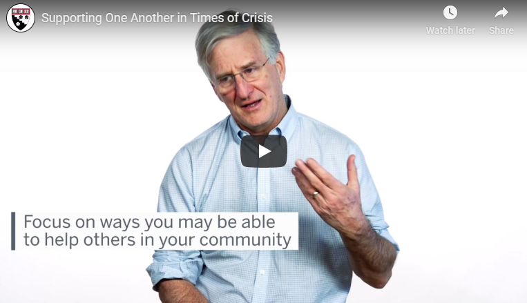 HGSE News: Supporting One Another in Times of Crisis