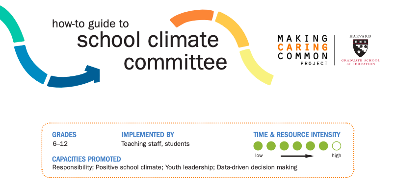 Join Our School Climate Committee Strategy Session