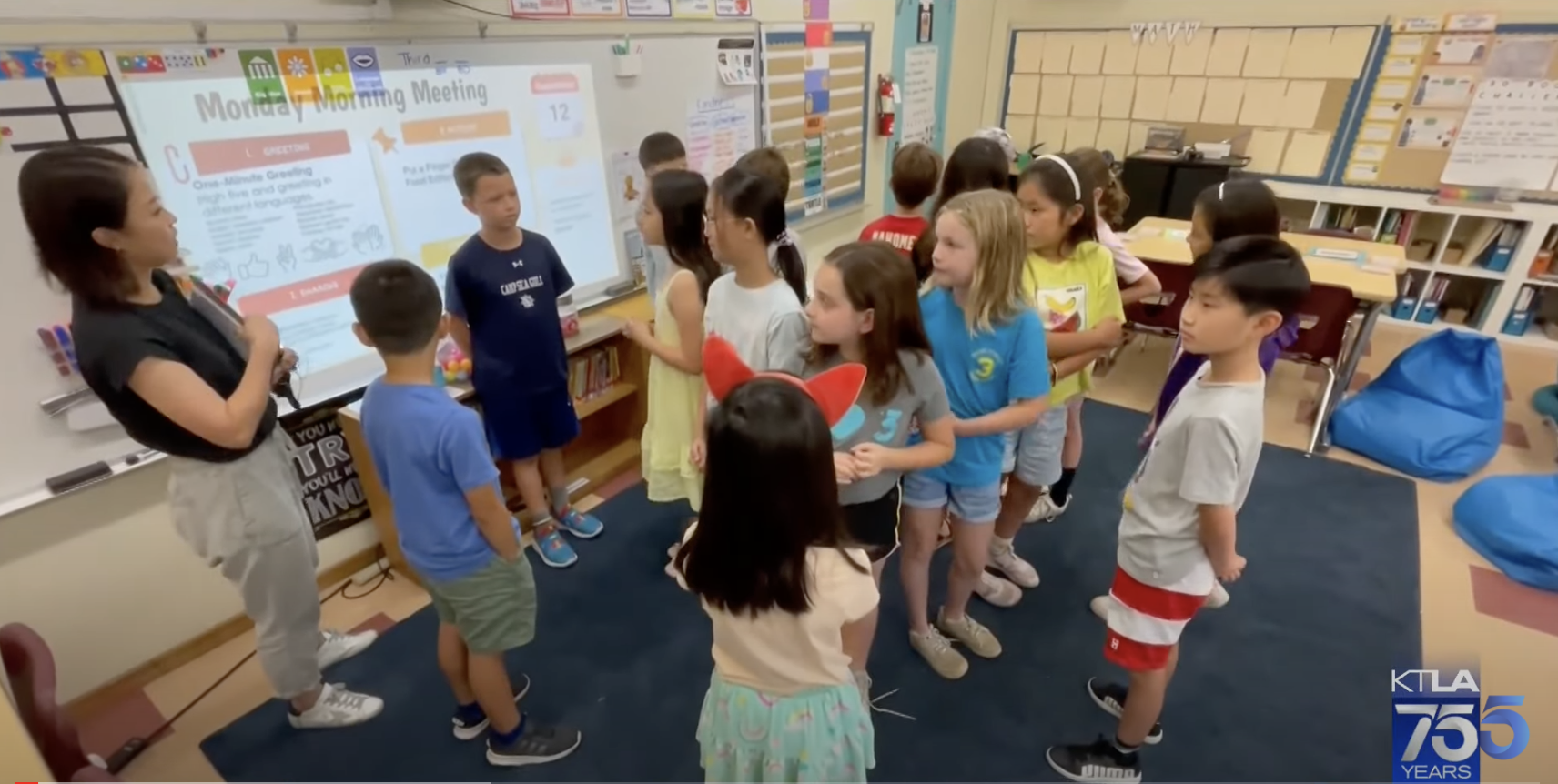 KTLA | LA Unified School District pilots program fostering kindness in local schools