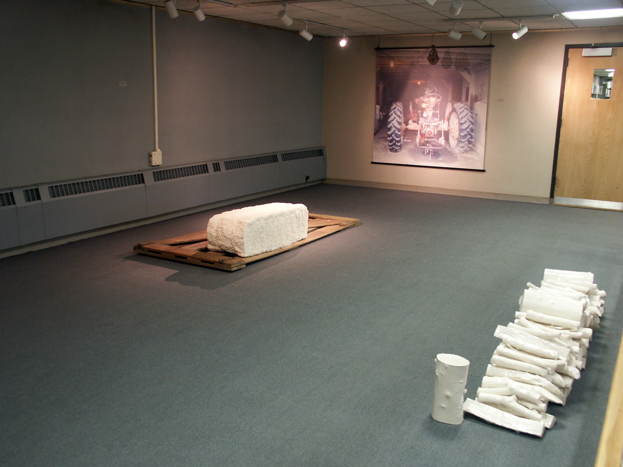 Installation view, 2007.