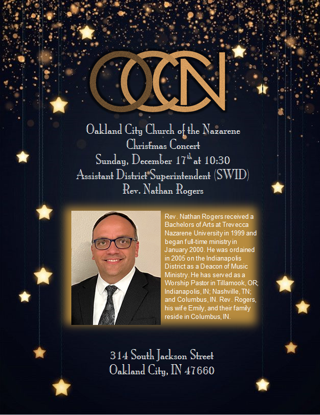 Rev. Nathan Rogers in Concert - Third Sunday of Advent/Communion